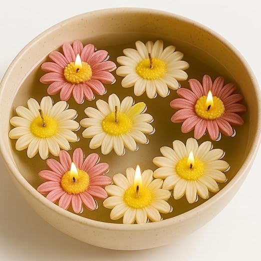 Floating Floral Candle 2