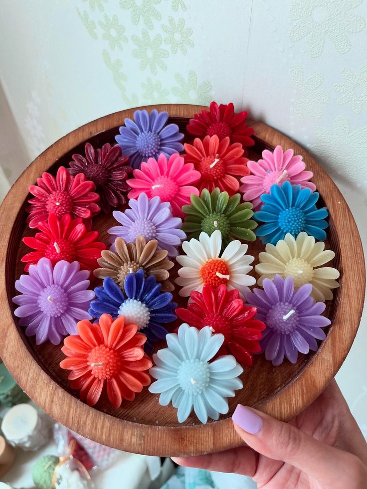 Floating Floral Candle