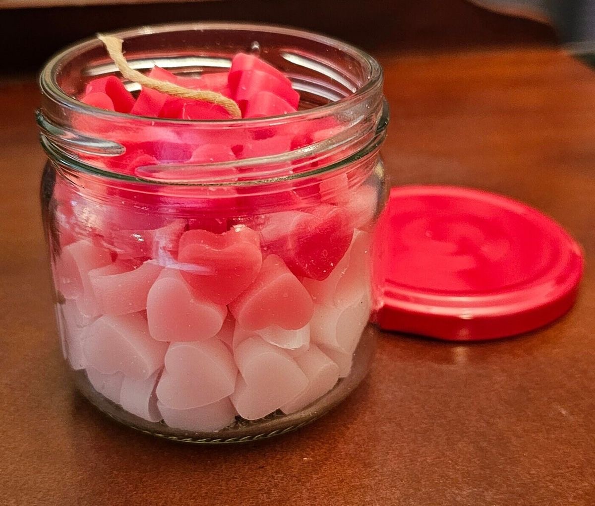 Heart Candle Jar 2