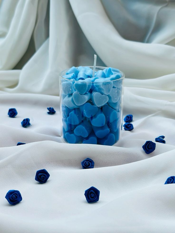 Heart Jar Candle