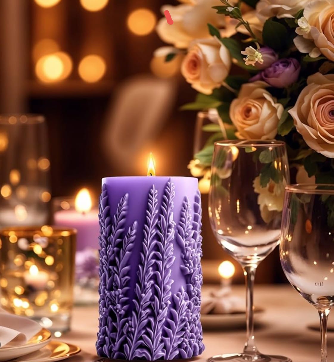 Lavender Candle
