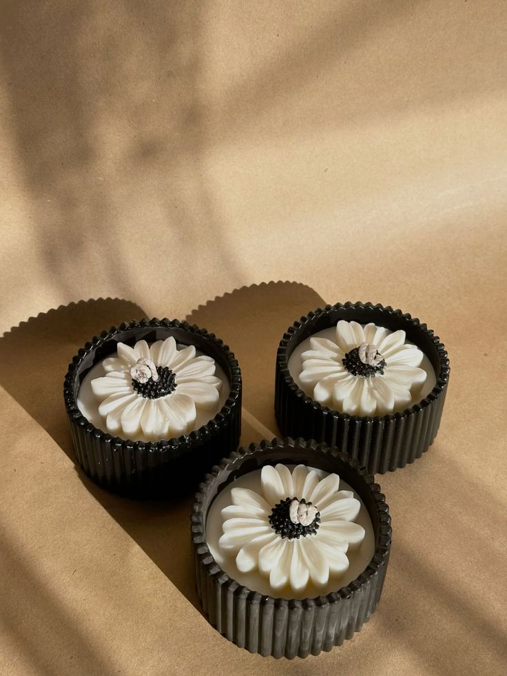 Fondant Flower Candle 2