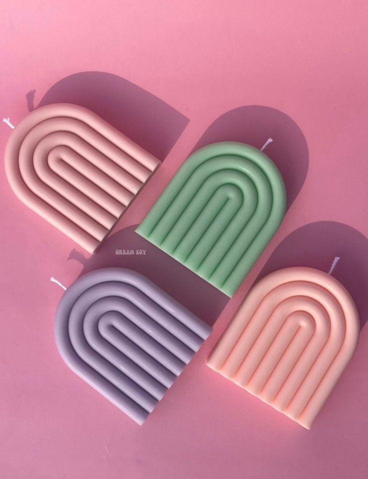 Rainbow Orchid Candle